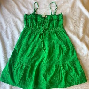 Green Jessica Simpson Mini Dress!